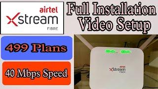 Aritel Xstrem Fiber Installation Setup Full video..Speed & Plans 