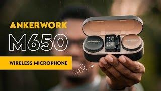 This is why you need a wireless mic | Ankerwork M650 Wireless Microphone