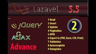 Laravel 5.5 Advance Insert Data To Database By Ajax Jquery 2