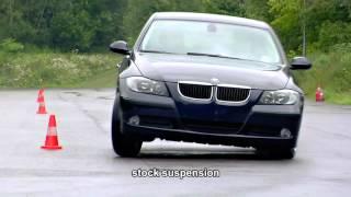 Stock vs  Eibach HD BMW E90 E91 E92 E93