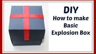 DIY|How to make Basic Explosion box |easy and fast|just 5 minutes