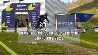 Downhill Worldcup Lenzerheide 2023 // GoPro POV