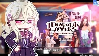  Diabolik Lovers react a Yui as Jennie Kim //Gacha Club// [Tiktoks • 2/4 ] 