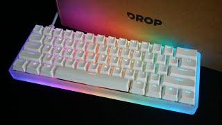 Custom Drop Carina (Brass Plate) with Holy Panda Switches!! | Unboxing, Review, & Sound Test