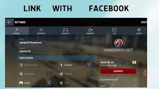 How to Link World of Tanks Blitz Game With Facebook