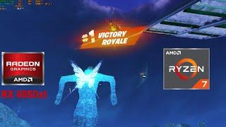 Fortnite Chapter 5 - RX 6950xt, Ryzen 7 7800x3d : Performace Mode