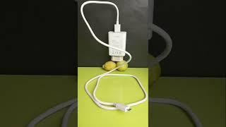 charging your phone with a lemon  #shorts #viral  #lifehacks #science #experiment