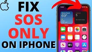 How to Fix SOS Only on iPhone - Turn Off SOS Only iPhone