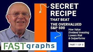 Secret Recipe That Beat The Overvalued S&P 500-Update Model Portfolio 1-(Part 1 of 3) | FAST Graphs