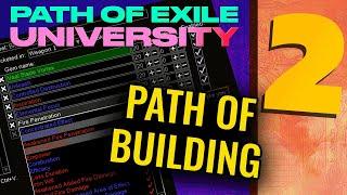 What is PATH OF BUILDING and how to use it? [PoE University]