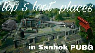 Top 5 most popular and hidden loot places in Sanhok PUBG.