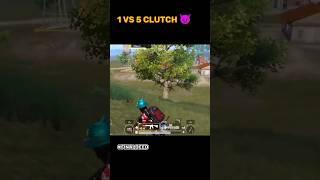 Quick 1 vs 5 Clutch God #pubgmobile #bgmi #viral #shorts #FinalDeed