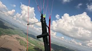 Climbing out of Sharpenhoe on my Gin Explorer 2