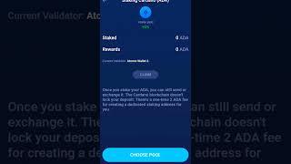 CARDANO STAKING WALLET ATOMIC WALLET STAKING CARDANO #adacoin #cardano #stakingcrypto #atomicwallet