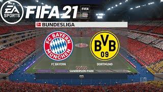 FIFA 21 | Bayern Munich Vs Borussia Dortmund | Der Klassiker | Bundesliga 2020/21 | 06 March 2021