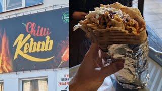 PRAWDZIWY KEBAB GIGANT Z LOKALU CHILLI KEBAB W ZAMOŚCIU