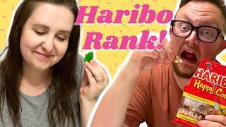 HARIBO GUMMY CANDY TASTE TEST AND RANK