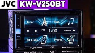 JVC KW-V250BT - Double DIN DVD Receiver - Under $250