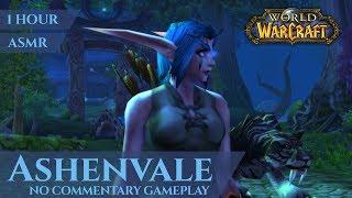 Vanilla Ashenvale - Gameplay, No Commentary, ASMR (1 hour, 4K, World of Warcraft Classic)