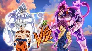 Who Is Strongest? : Goku Vs Vegeta ( All Evolutions )