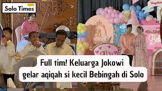 Serba Pink! Kaesang & Erina Gelar Aqiqah si kecil Bebingah di Solo..