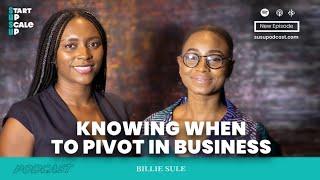 SUSU PODCAST EP8: KNOWING WHEN TO PIVOT IN BUSINESS