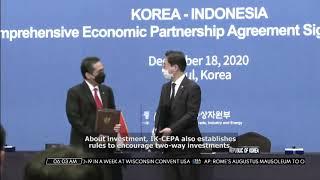 SEA Morning Show - Indonesia and South Korea Sign CEPA To Boost Trade