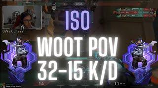 TH Wo0t POV Iso on Lotus 32-15 K/D (VALORANT Pro POV)