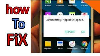 Unfortunately App has stopped problem solution|how to fix unfortunately App has stopped.