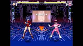 NICK54222 MUGEN: Towa Yuhazaki (me) VS Pink Ranger