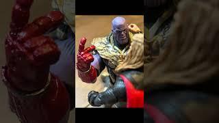 Posing the mad titan thanos #avengers #actionfigures #marvel #youtube #youtubeshorts #thanos #shorts