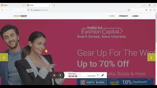 Free Ecommerce Project in php || online shopping management system project in php with source code