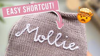 HOW DO YOU CROCHET LETTERS?  Let me show you how