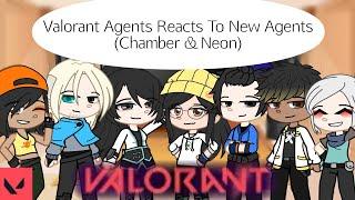  Valorant Agents React To New Agents (Chamber & Neon)  RiriH