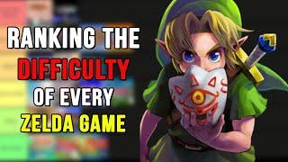 Ranking The Difficulty of Every Zelda Game | Zelda Difficulty Tier List