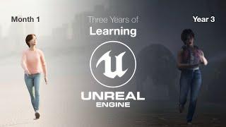 Three years of learning Unreal Engine & MetaHuman | History of my channel