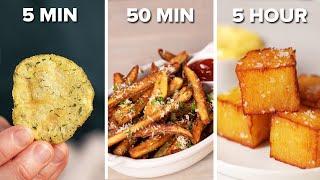 5-Min Vs. 50-Min Vs. 5-Hour Crispy Potatoes • Tasty