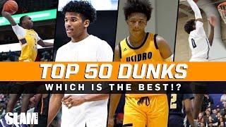 BEST Dunks of the 2019-2020 High School Season!  SLAM Top 50 Friday