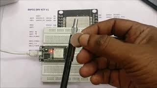 ESP32 #2 INBUILT SENSORS - TOUCH,HALL EFFECT