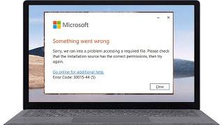 How To Fix Something Went Wrong In Microsoft Office