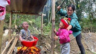 Single Mother Works As A Construction Worker To Earn Money To Buy Milk For Her Children.