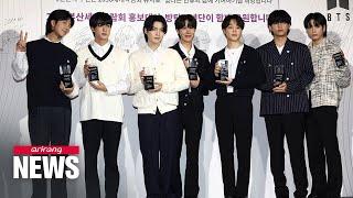 Bidding committee for 2030 Busan World Expo officially appoints BTS as ambassadors