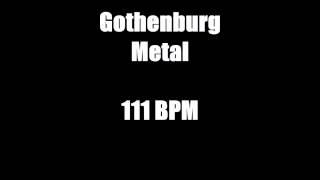 Gothenburg Metal (111 BPM) Free Drum Track