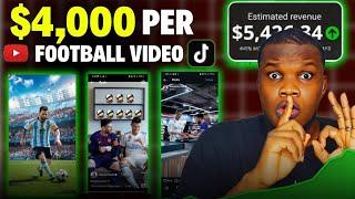 How To create Bulk AI Football videos And Earn money  Per video upload | YouTube & TikTok 