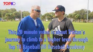 Tristan's DR visits to Top 10 DR Baseball Academy and his baseball transformation!