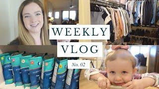 Completing Tasks in Full, An Organized Closet, + Liquid IV Obsessed | 2022 Weekly Vlog #2