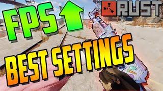 Rust BEST Settings For PvP and FPS - 2022