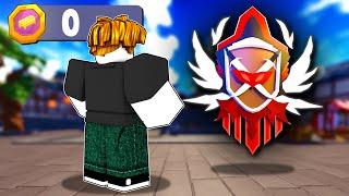 Starting Over in Roblox Bedwars..