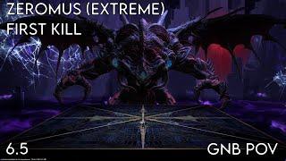 FFXIV OST Zeromus First Kill (Extreme) - The Abyssal Fracture [6.5] | GNB PoV