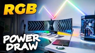 How much POWER does RGB lighting really use?